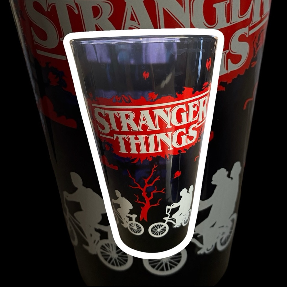 Black and Red Drinkware Tumbler